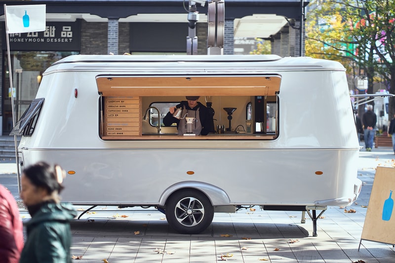 Blue Bottle Coffee 咖啡车限时停驻杭州西子湖畔