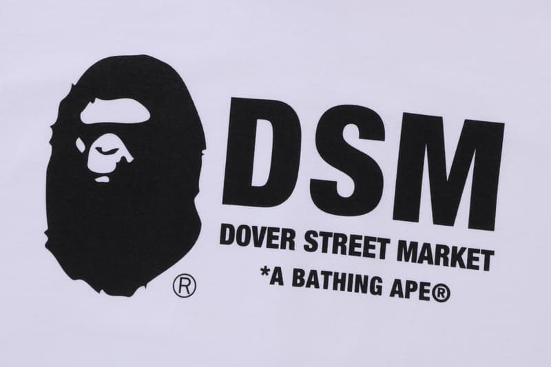 A BATHING APE® × DOVER STREET MARKET 联名独占系列正式登场