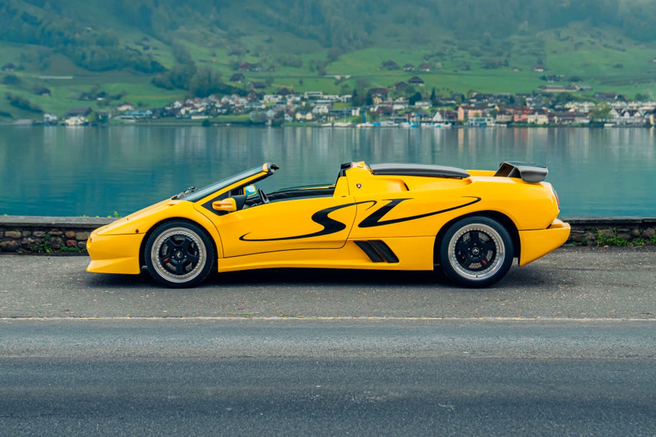 極罕有 1998 Lamborghini Diablo SV Roadster 超跑正式展開拍賣