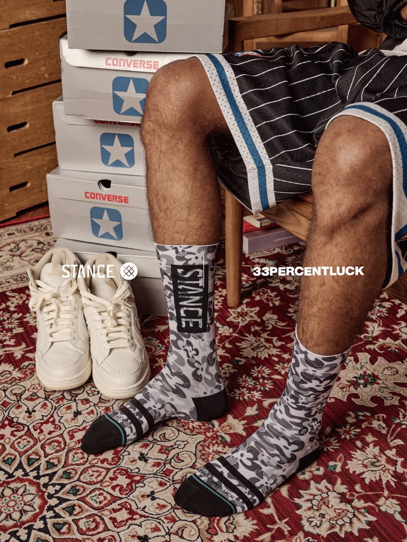 33PERCENTLUCK x STANCE 2023 联名系列正式发布