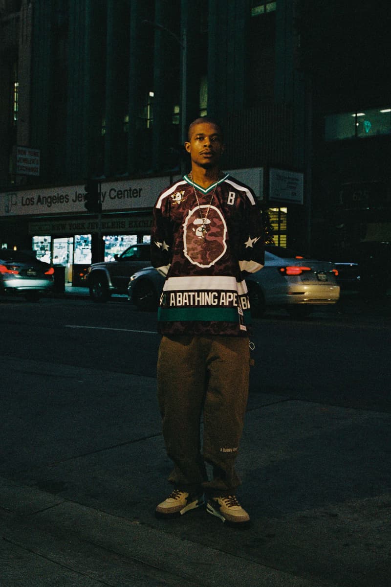 A BATHING APE® × MITCHELL & NESS × NHL 三方联名系列正式登场