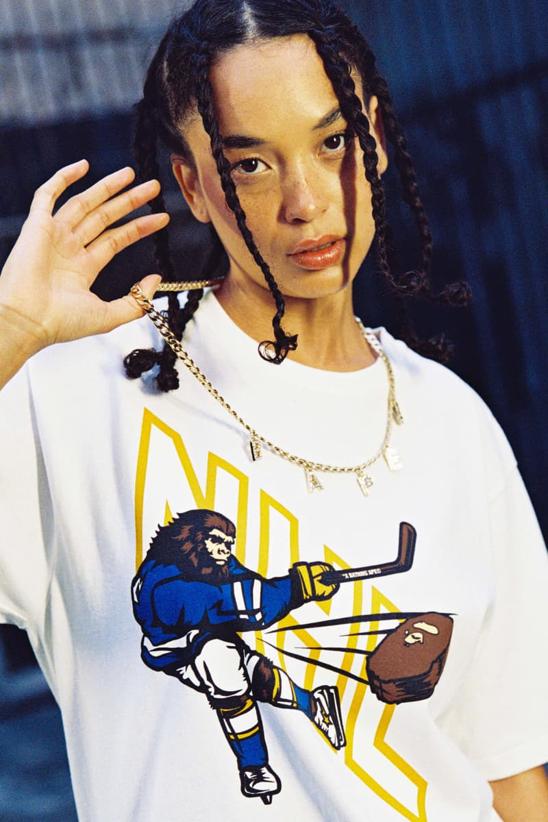 A BATHING APE® × MITCHELL & NESS × NHL 三方联名系列正式登场