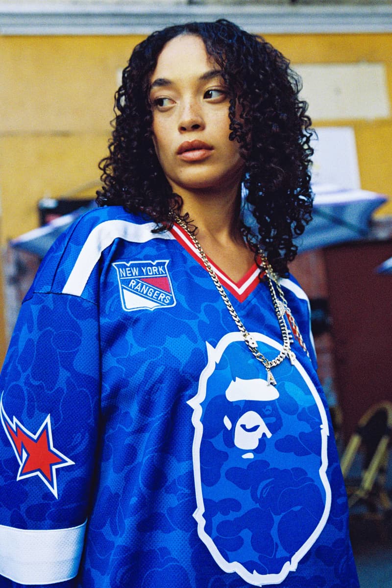 A BATHING APE® × MITCHELL & NESS × NHL 三方联名系列正式登场