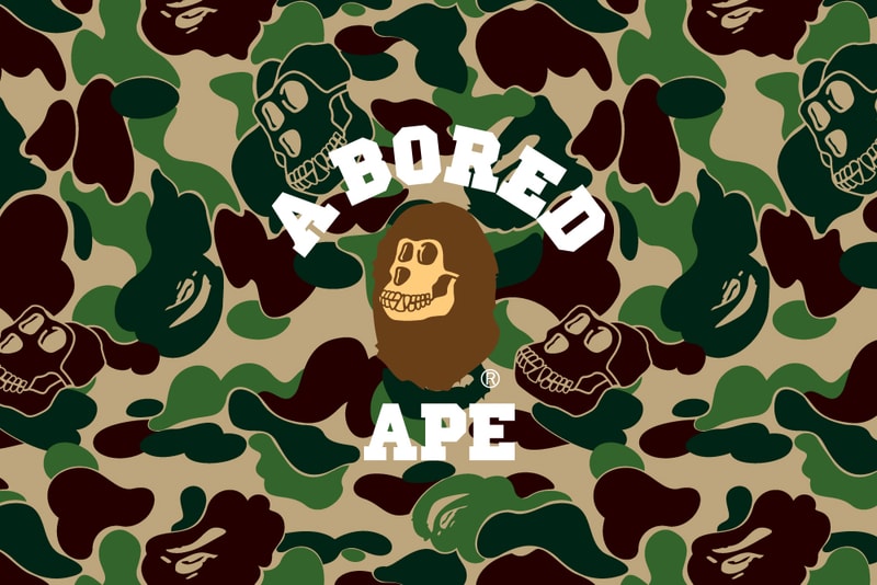 A BATHINGAPE® 携手 Bored Ape YachtClub 发布全球合作系列