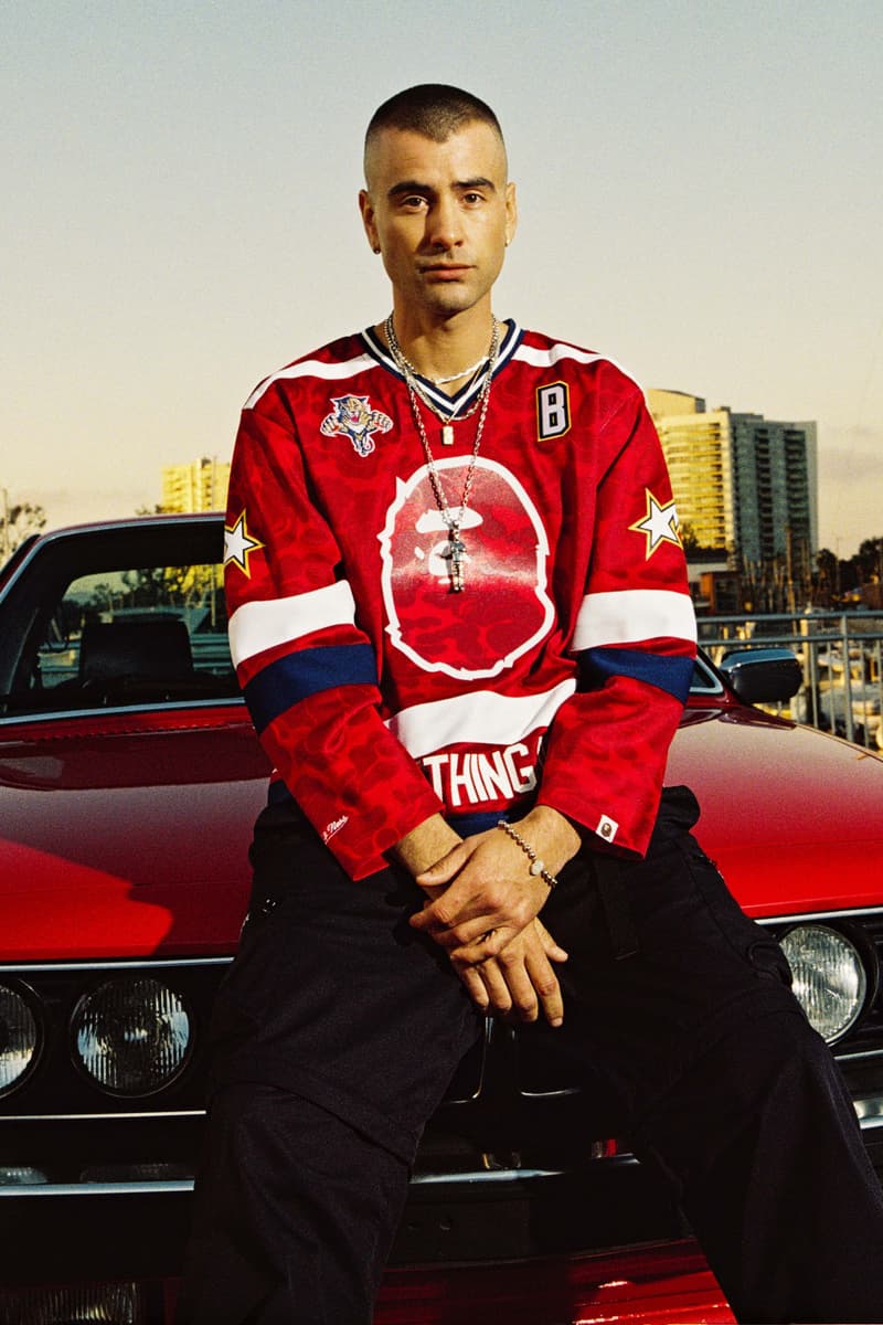 A BATHING APE® × MITCHELL & NESS × NHL 三方联名系列正式登场