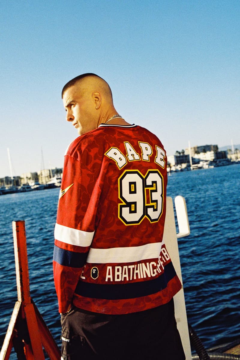 A BATHING APE® × MITCHELL & NESS × NHL 三方联名系列正式登场