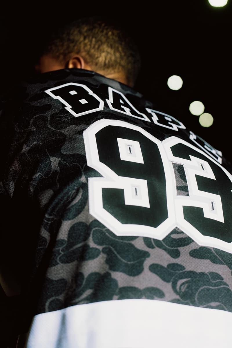 A BATHING APE® × MITCHELL & NESS × NHL 三方联名系列正式登场