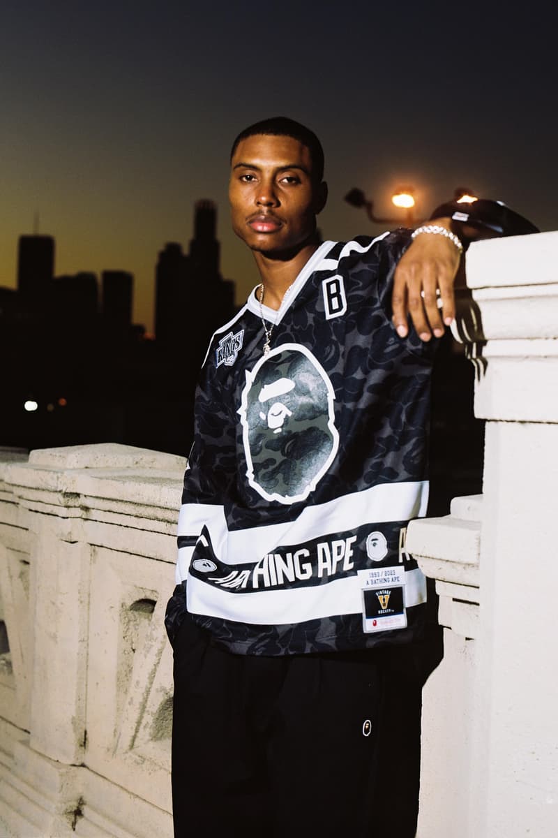 A BATHING APE® × MITCHELL & NESS × NHL 三方联名系列正式登场