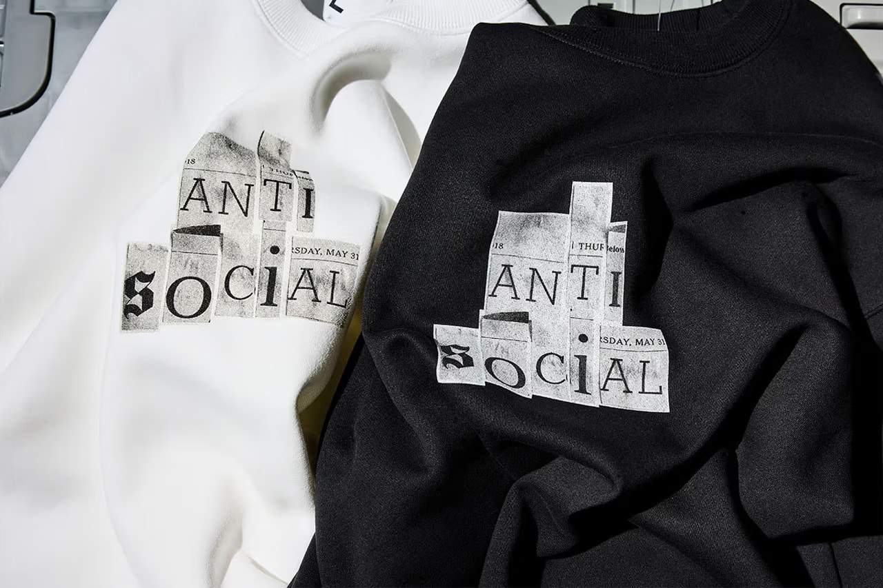 fragment design x Anti Social Social Club x WEEKEND 最新聯名系列發佈