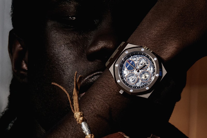 Audemars Piguet 携手 Travis Scott 推出全新限量 Royal Oak 万年历联名表款