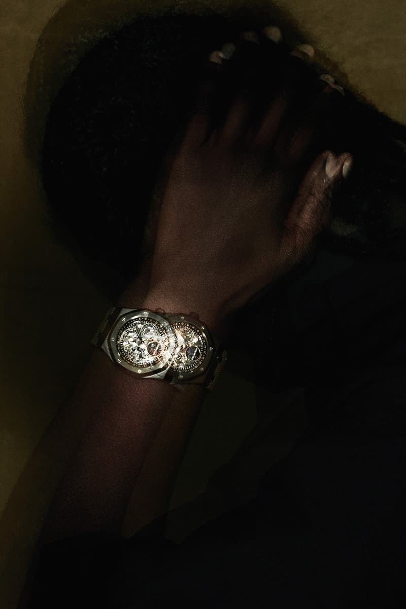 Audemars Piguet 攜手 Travis Scott 推出全新限量 Royal Oak 萬年曆聯名錶款