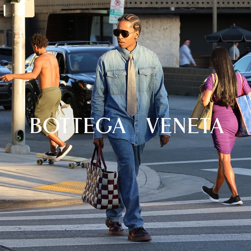 狗仔視角！Bottega Veneta 攜手 A$AP Rocky 打造 2024 早春系列形象大片