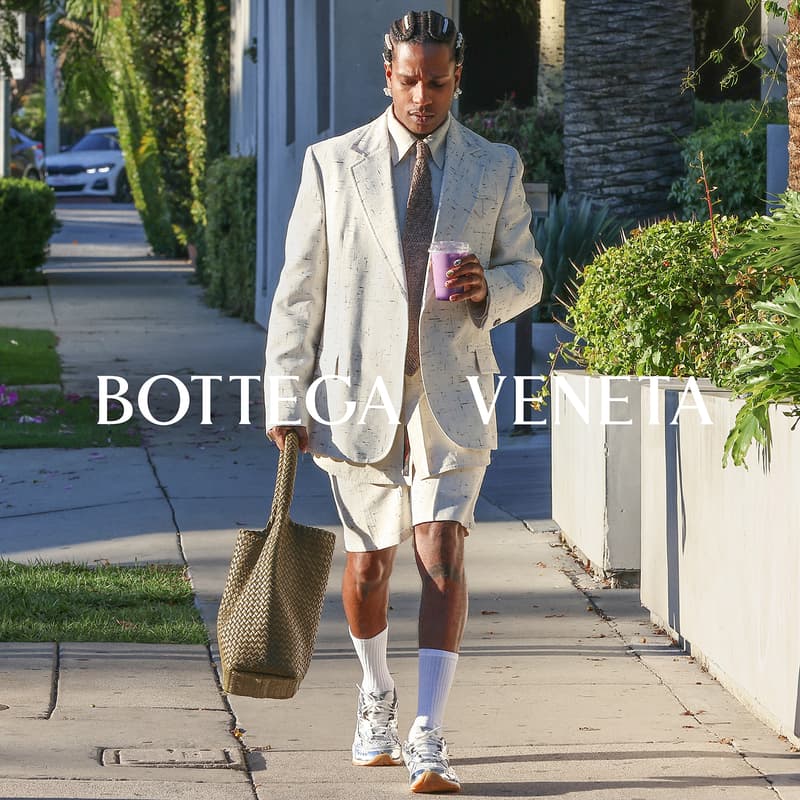 狗仔視角！Bottega Veneta 攜手 A$AP Rocky 打造 2024 早春系列形象大片