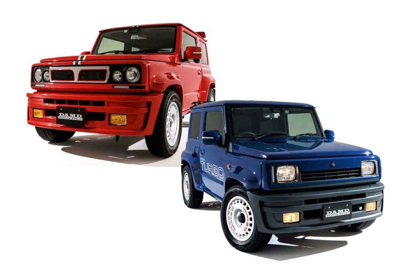 DAMD 打造 80 年代拉力赛经典车型风格 Suzuki Jimny 改装版本