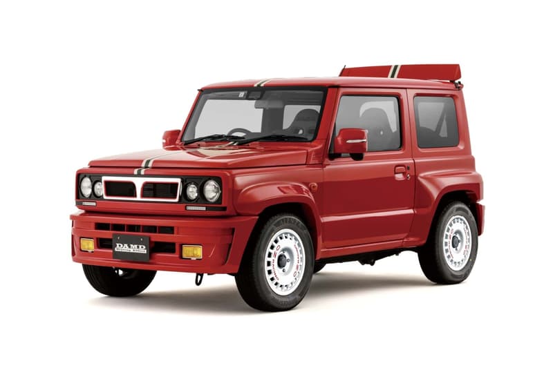 DAMD 打造 80 年代拉力賽經典車型風格 Suzuki Jimny 改裝版本