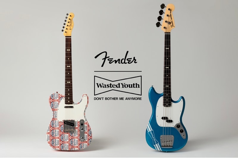 Fender 携手 VERDY 打造 WASTED YOUTH 限定版电吉他及贝斯 Fender 携手 VERDY 打造 WASTED YOUTH 限定版电吉他及贝斯