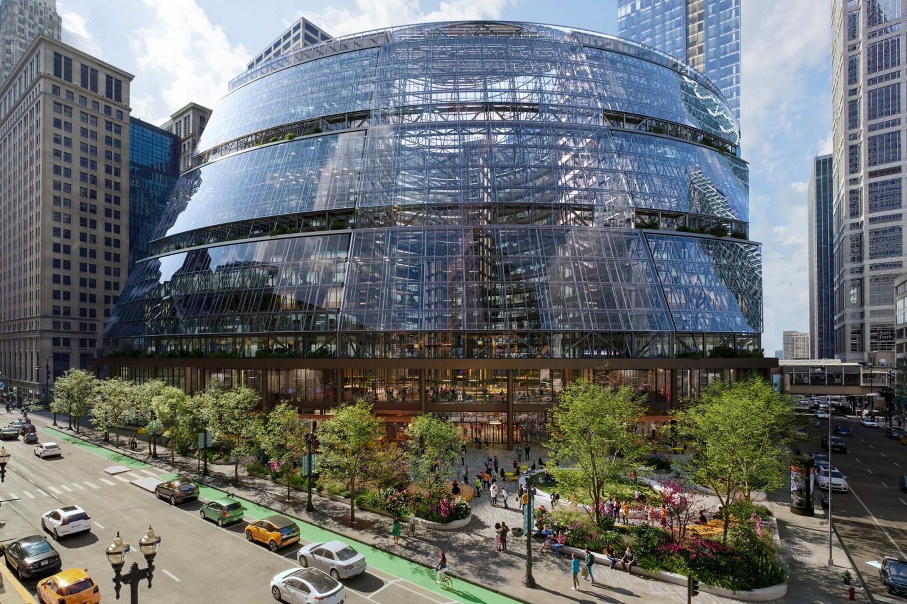 Google 正式展開芝加哥總部 James R. Thompson Center 重建计划