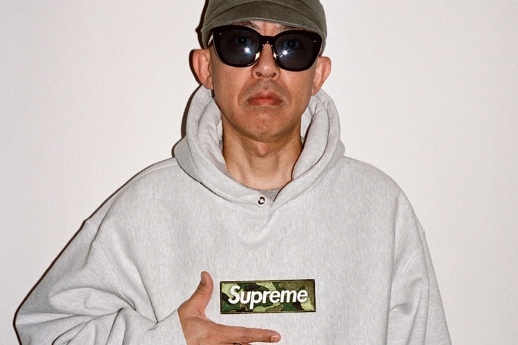 Nigo 亲自演绎 Supreme 最新迷彩 Box Logo Hoodie