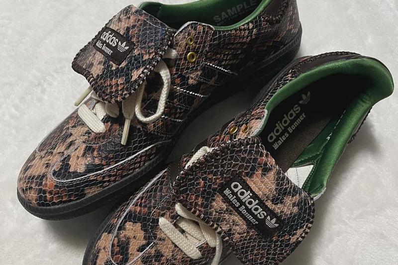 Wales Bonner x adidas Samba 未发售联名 Sample 鞋款「Python」意外曝光