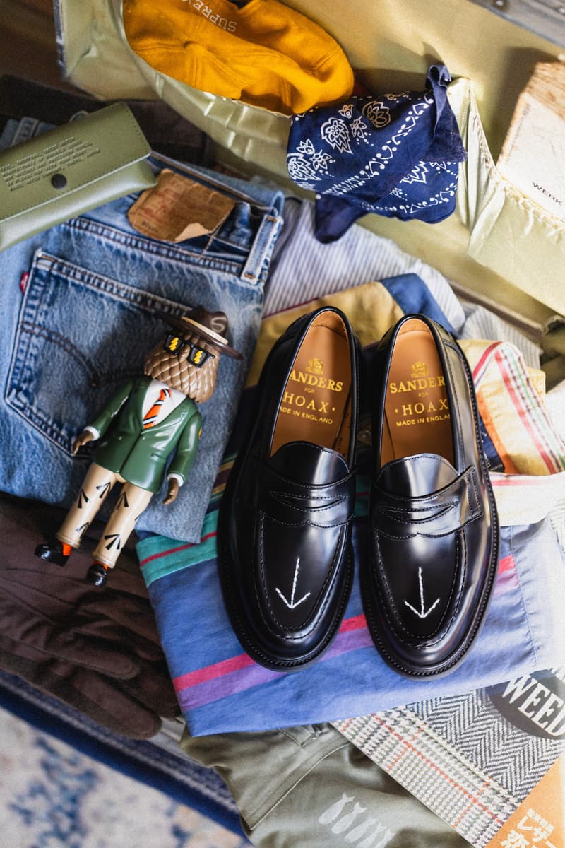 HOAX × Sanders 150 週年紀念別注 Loafers 與四方联名玩偶正式登場