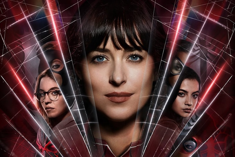 Dakota Johnson、Sydney Sweeney 主演《Madame Web》最新电影海报正式出炉