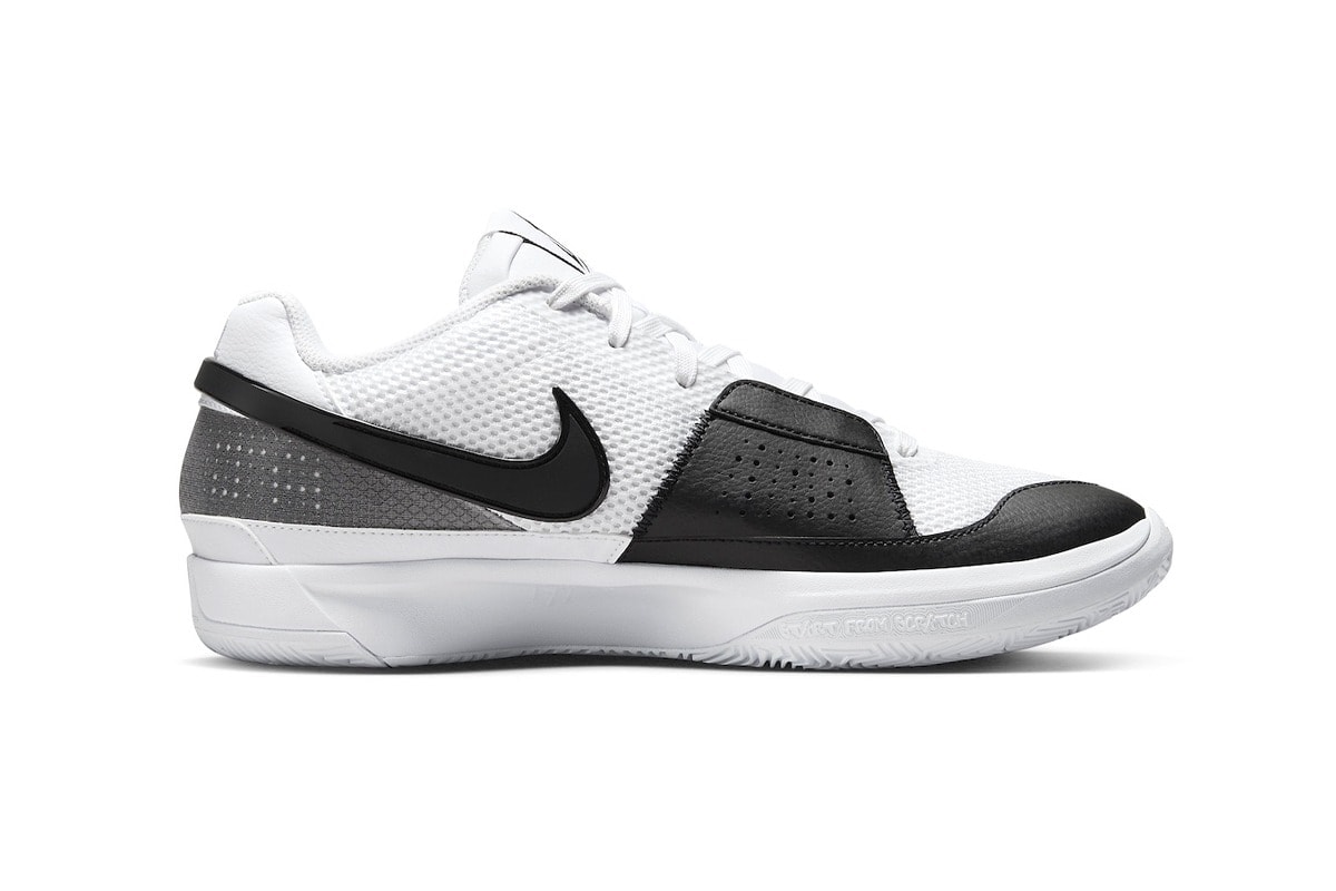 Nike Ja 1 全新配色「White/Black」正式登场