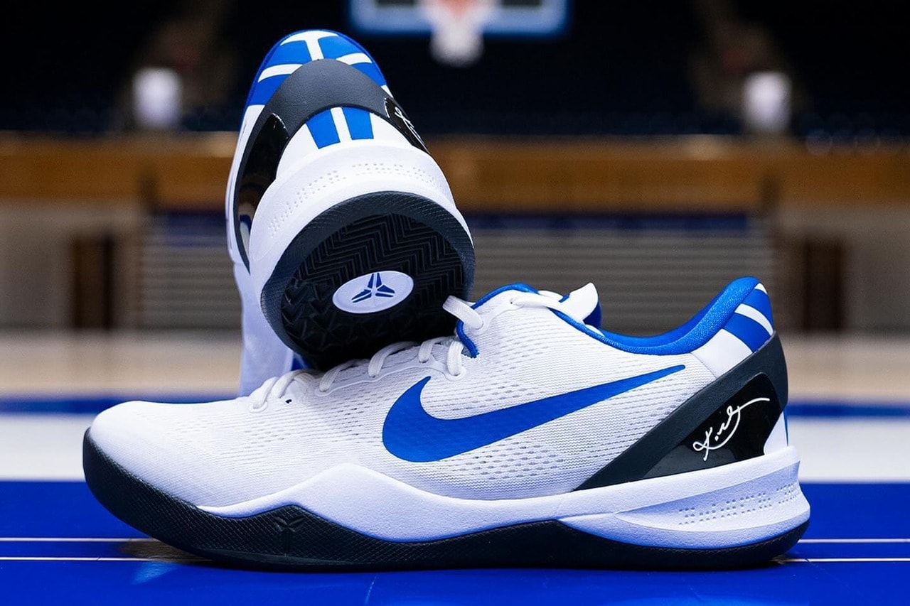 杜克大学正式公开球员专属 Nike Kobe 8 Protro Duke PE