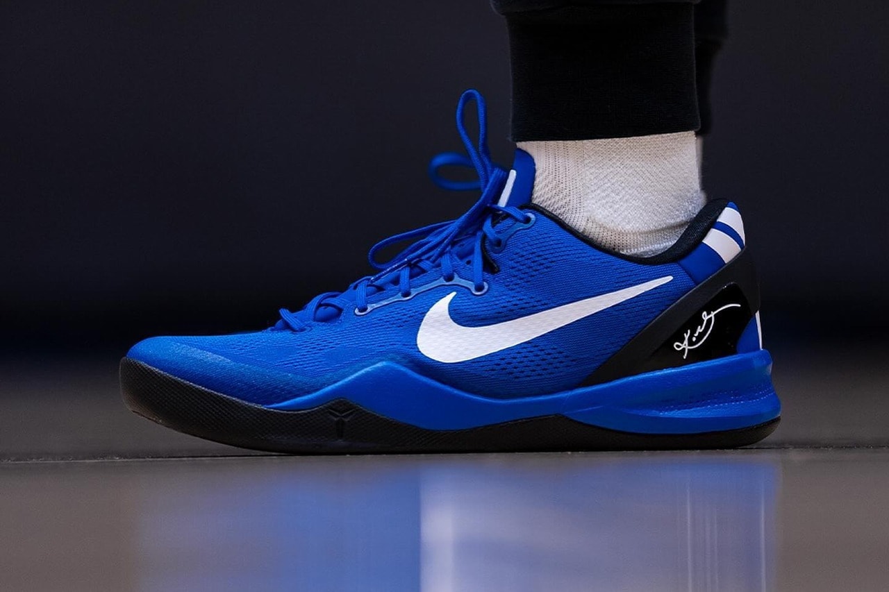 杜克大学正式公开球员专属 Nike Kobe 8 Protro Duke PE