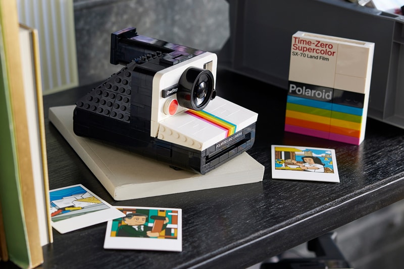 LEGO Ideas 推出全新 Polaroid OneStep SX-70 拍立得积木模型