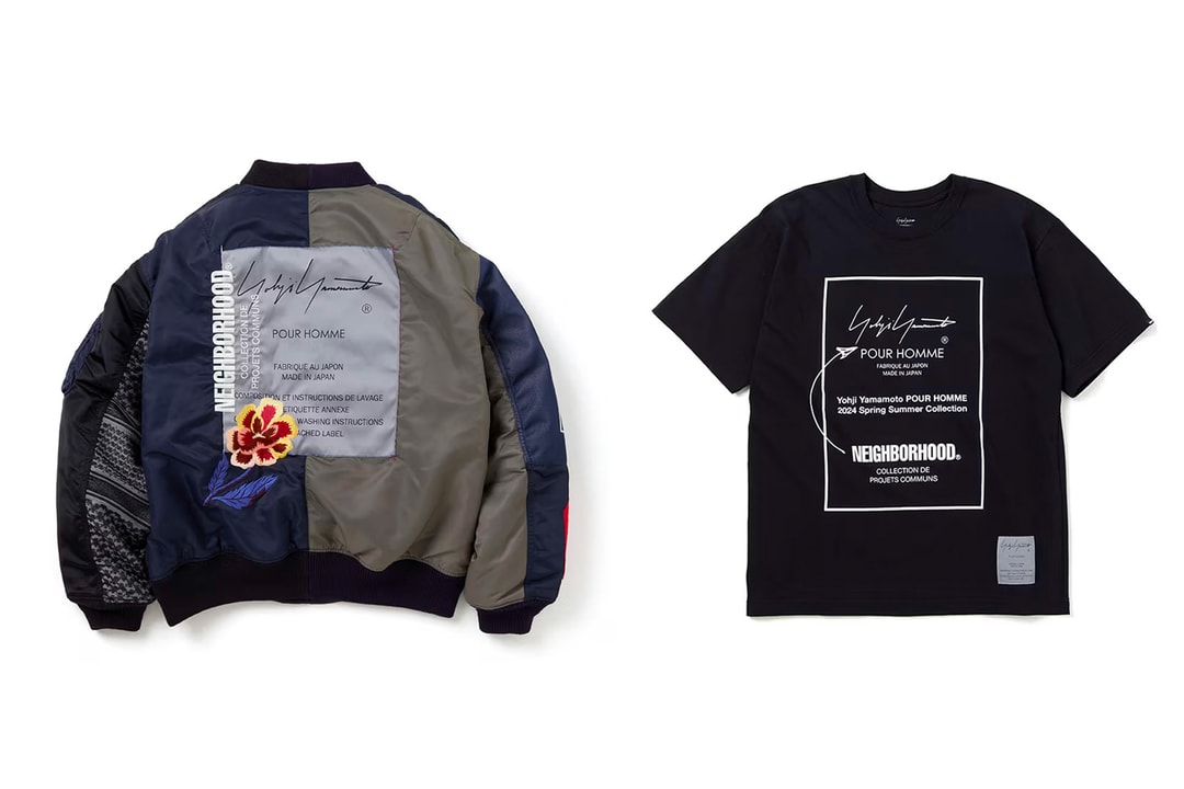 NEIGHBORHOOD x Yohji Yamamoto POUR HOMME 最新联名系列发布