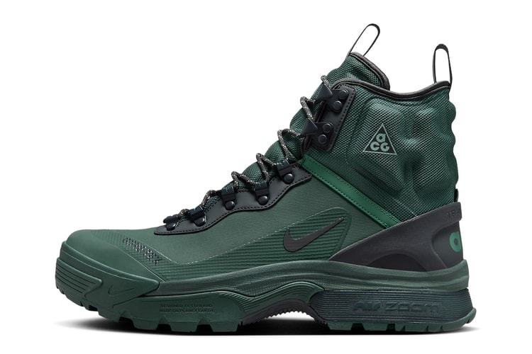 率先近赏 Nike ACG Zoom Gaiadome GTX 全新绿色版本