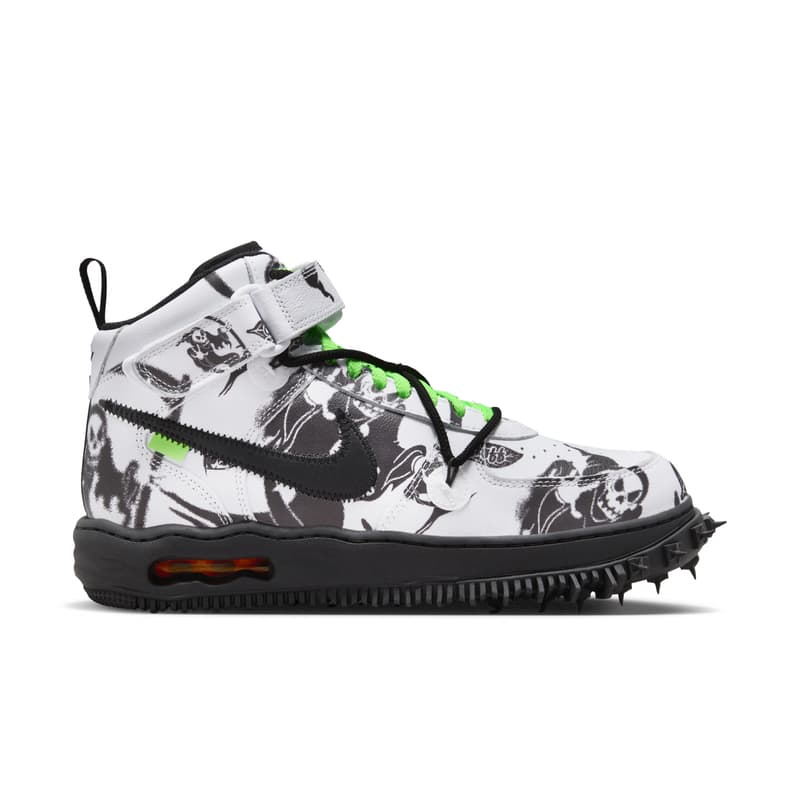 Off-White™ 再度携手 Nike 释出 AF1 Mid 全新联名鞋款