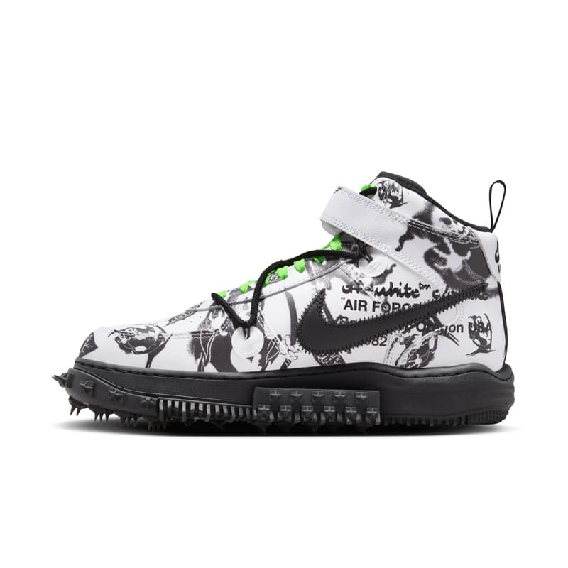 Off-White™ 再度携手 Nike 释出 AF1 Mid 全新联名鞋款