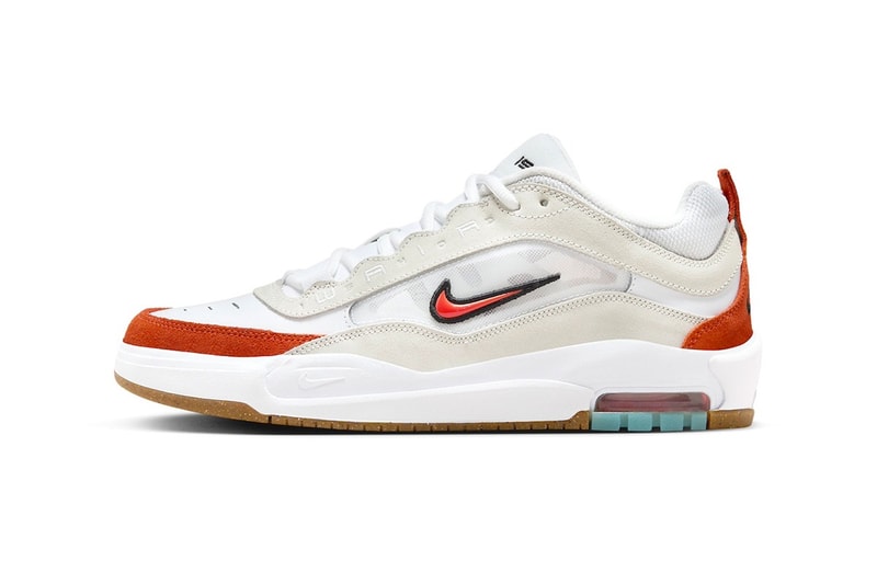 率先近赏 Nike SB Air Max Ishod Wair 首发配色「White/Orange」官方图辑 率先近赏 Nike SB Air Max Ishod Wair 首发配色「White/Orange」官方图辑