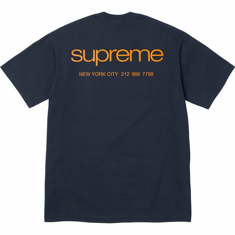 Supreme 2023 冬季系列 Tee 正式登場