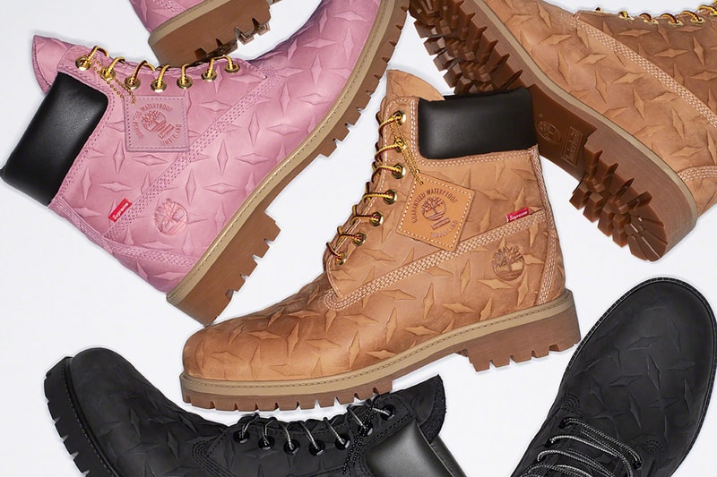 Supreme 携手 Timberland 推出全新 2023 秋冬联名系列