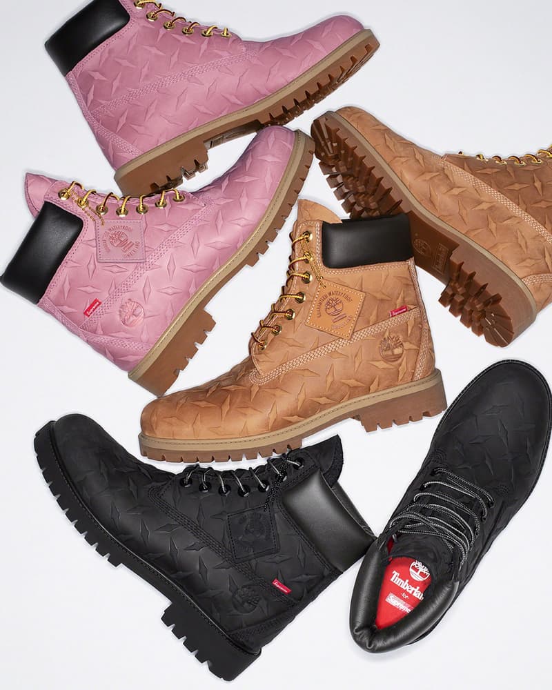 Supreme 携手 Timberland 推出全新 2023 秋冬联名系列