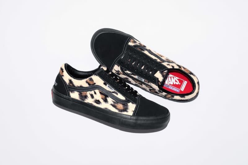 Supreme x Vans 全新 2023 秋冬「Leopard」联名系列登场