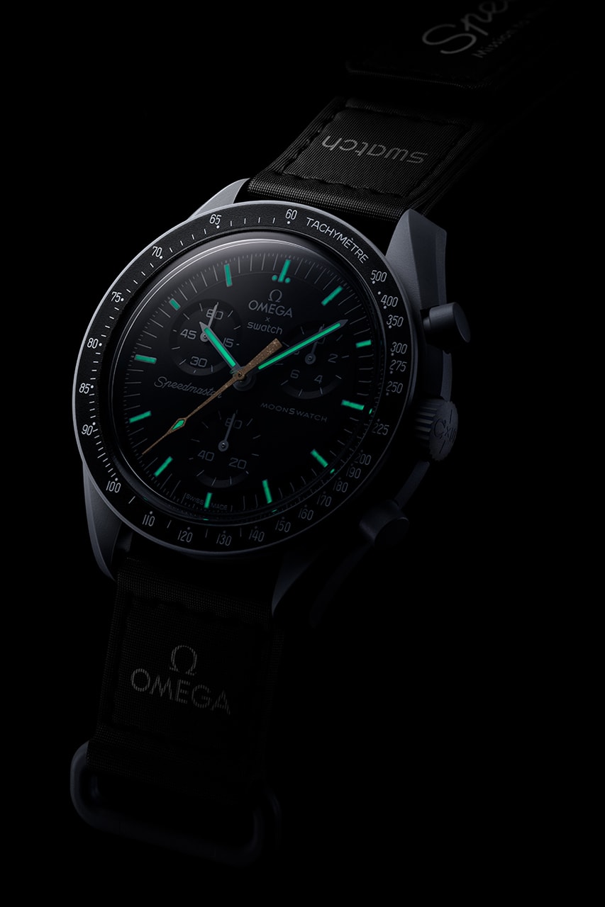 Swatch x OMEGA 推出全新「冷月」主題 MoonSwatch 聯名登月錶