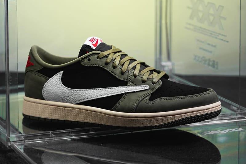 Travis Scott x Air Jordan 1 Low OG 最新聯名配色「Black Olive」率先曝光