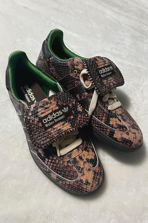 Wales Bonner x adidas Samba 未發售聯名 Sample 鞋款「Python」意外曝光