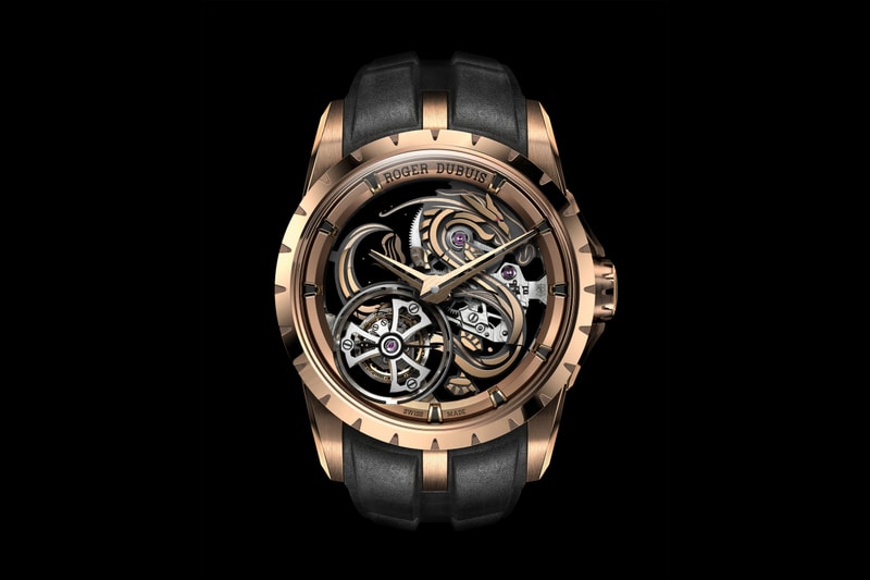Roger Dubuis 推出单飞行陀飞轮龙年限量腕表 Roger Dubuis 推出单飞行陀飞轮龙年限量腕表