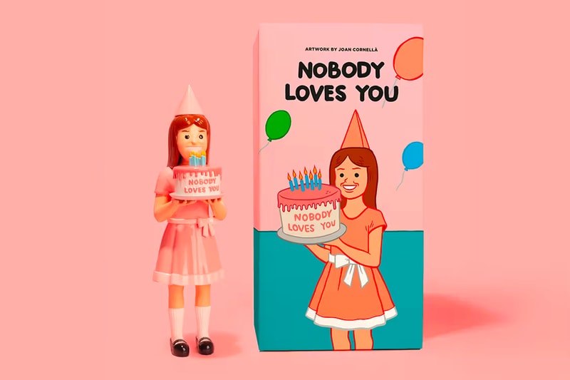 艺术家 Joan Cornellà 携手 AllRightsReserved 打造全新雕塑「Nobody Loves You」 艺术家 Joan Cornellà 携手 AllRightsReserved 打造全新雕塑「Nobody Loves You」