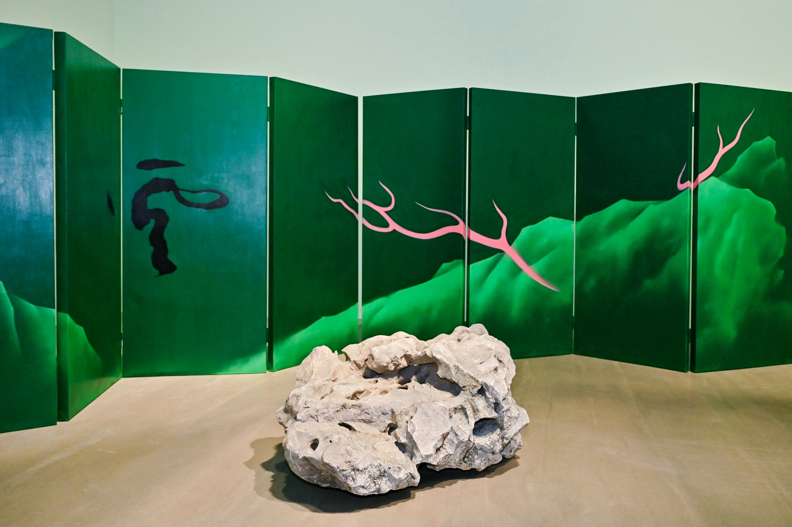 走进艺术家林子楠首个大型个展「能指山水」