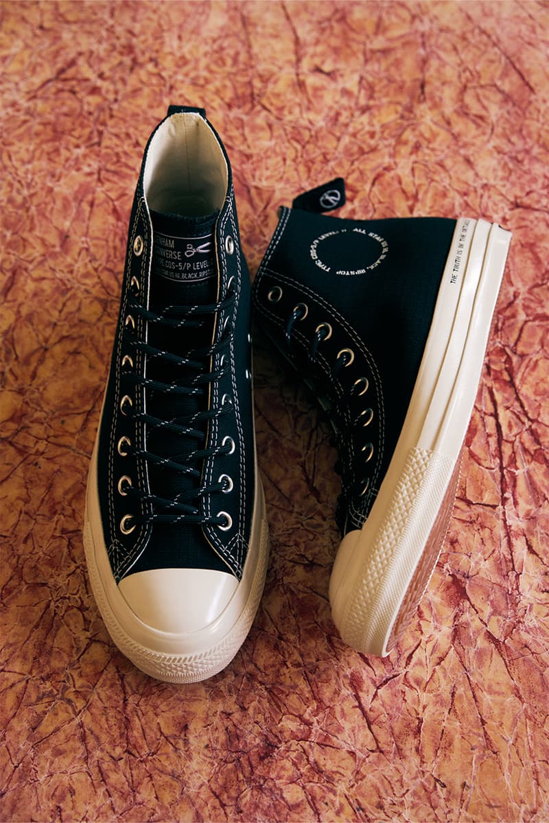 DENHAM x Converse ALL STAR US HI 最新聯名鞋款發佈