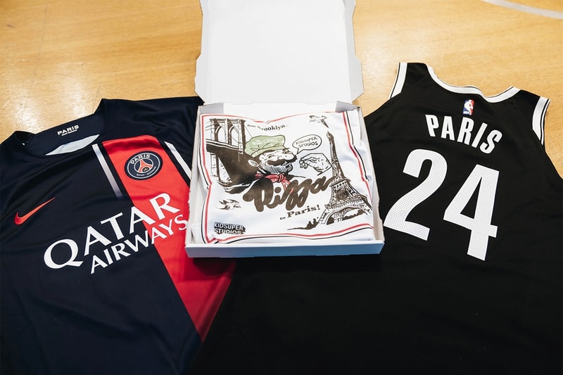 Brooklyn Nets x Paris Saint-Germain x KidSuper 全新三方联名系列登场