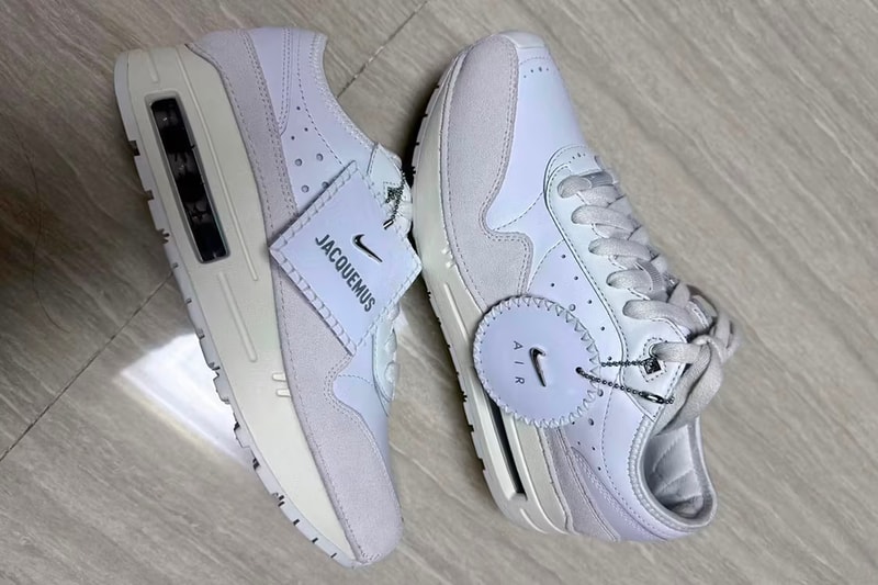 率先曝光全新 Jacquemus x Nike Air Max 1 联名鞋款 率先曝光全新 Jacquemus x Nike Air Max 1 联名鞋款
