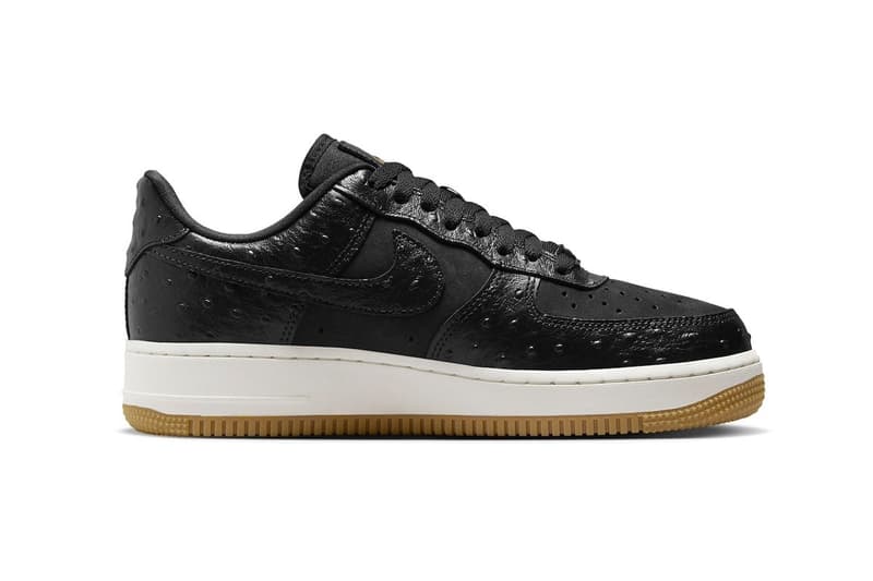 近賞 Nike Air Force 1 Low 全新配色「Black Ostrich」官方圖輯