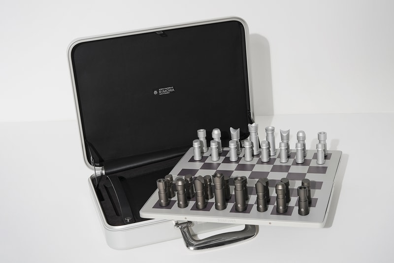 RIMOWA 推出铝镁合金 Attaché Chess 银色手提箱 RIMOWA 推出铝镁合金 Attaché Chess 银色手提箱
