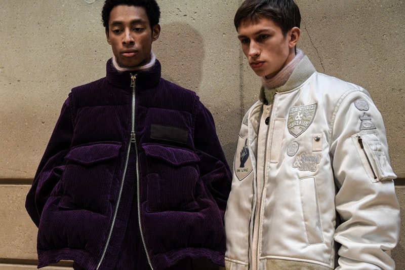 Hypebeast 独家直击 sacai 2024 秋冬系列大秀后台 Hypebeast 独家直击 sacai 2024 秋冬系列大秀后台